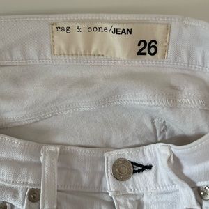 Rag & Bone White Skinny Jean Size 26